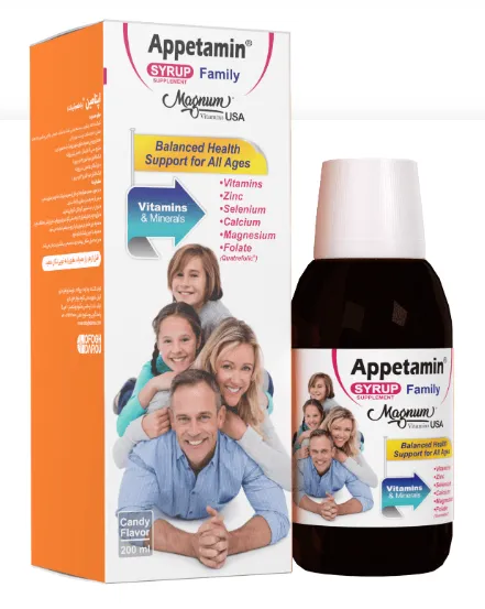 تصویر Appetamin Family Magnum Vitamins Syrup